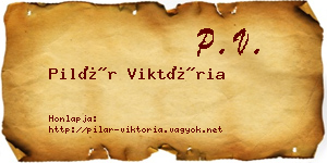 Pilár Viktória névjegykártya